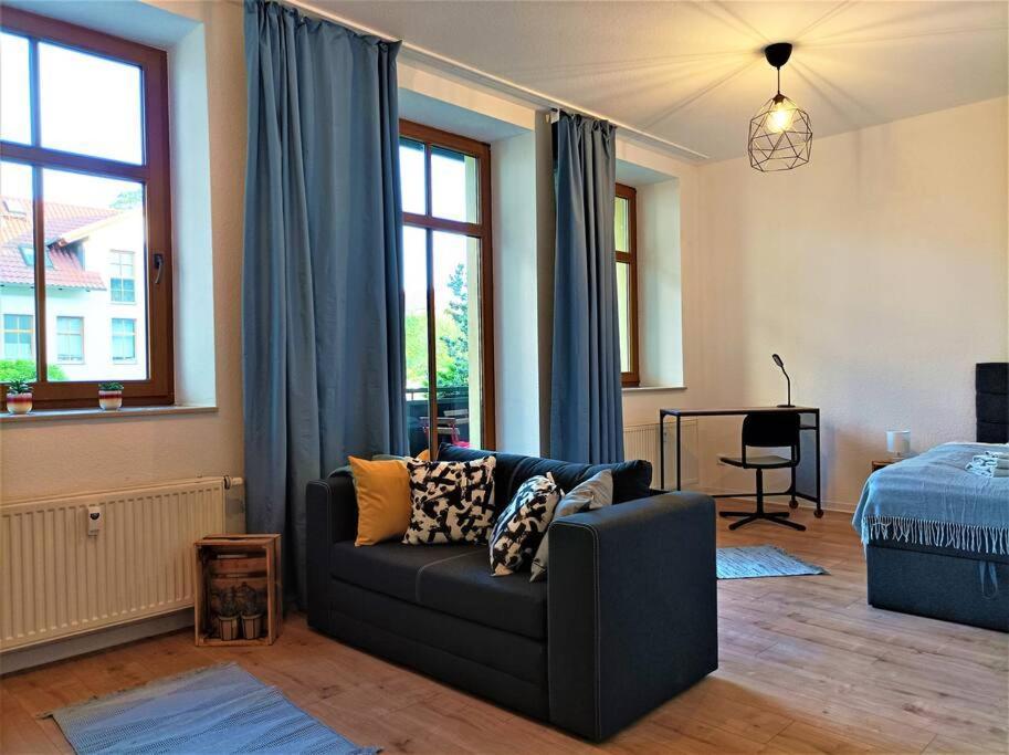 Modernes Apartment Mit Balkon Magdeburg Exteriör bild