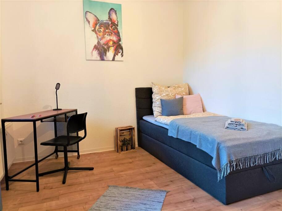 Modernes Apartment Mit Balkon Magdeburg Exteriör bild